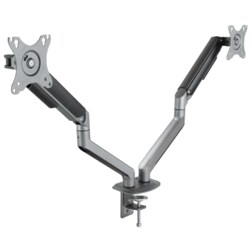TooQ DB4132TNR-G soporte para monitor 81,3 cm (32") Escritorio Negro
