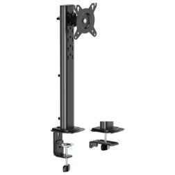 AISENS Soporte de Mesa Eco Giratorio e Inclinable para Monitor/TV 12kg de 17-34, Negro