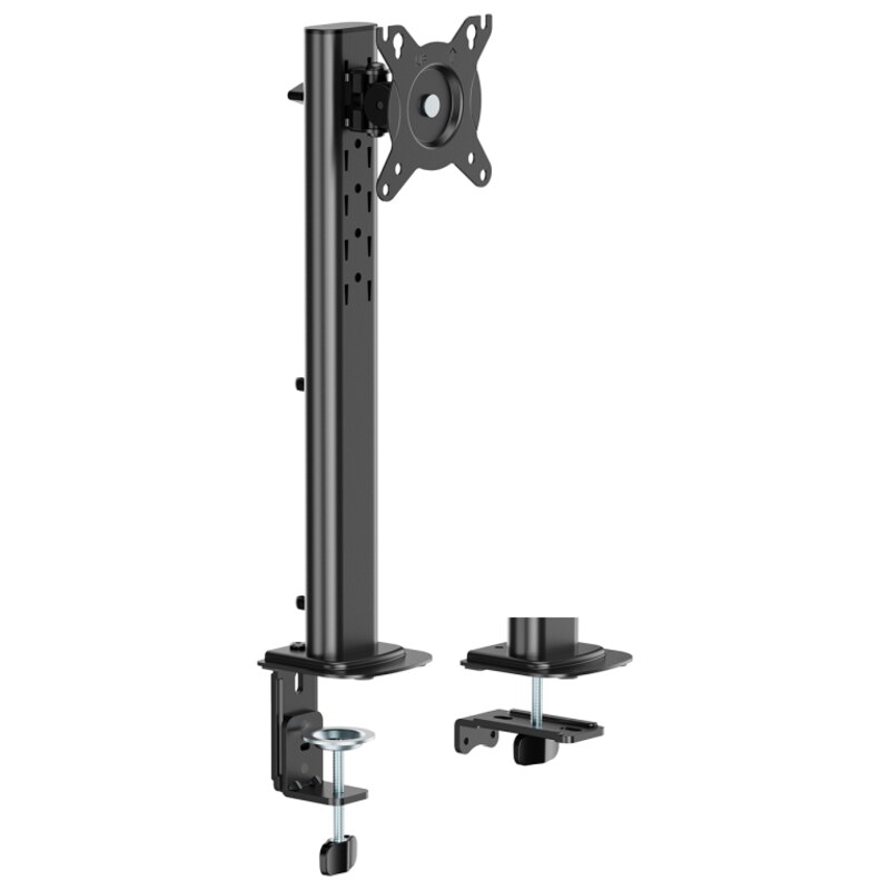 AISENS Soporte de Mesa Eco Giratorio e Inclinable para Monitor/TV 12kg de 17-34, Negro