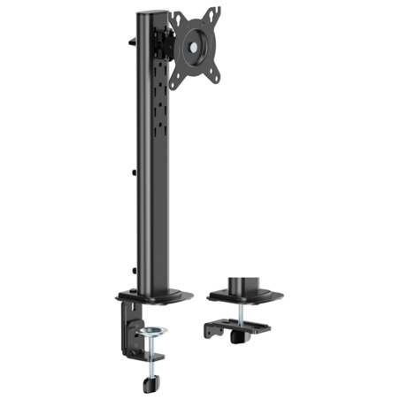 AISENS Soporte de Mesa Eco Giratorio e Inclinable para Monitor/TV 12kg de 17-34, Negro