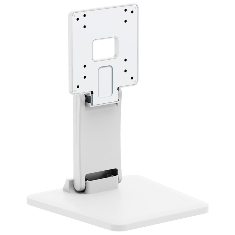 AISENS Soporte de Mesa Eco Inclinable para Monitor/POS 6.5kg de 10"-27", Blanco
