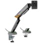 AISENS DT49TSRRGB-347 soporte para monitor 124,5 cm (49") Escritorio Negro, Gris