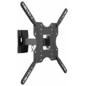 AISENS Soporte ECO giratorio, inclinable para monitor/TV 30kg (2 Pivotes) de 32-55, Negro