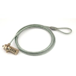 Gembird LK-CL-01 cable antirrobo Plata