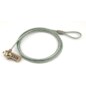 Gembird LK-CL-01 cable antirrobo Plata