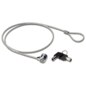 Ewent EW1242 cable antirrobo Negro, Acero inoxidable 1,5 m