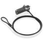 AISENS ASLK-D40N03-BK cable antirrobo Negro 1,5 m