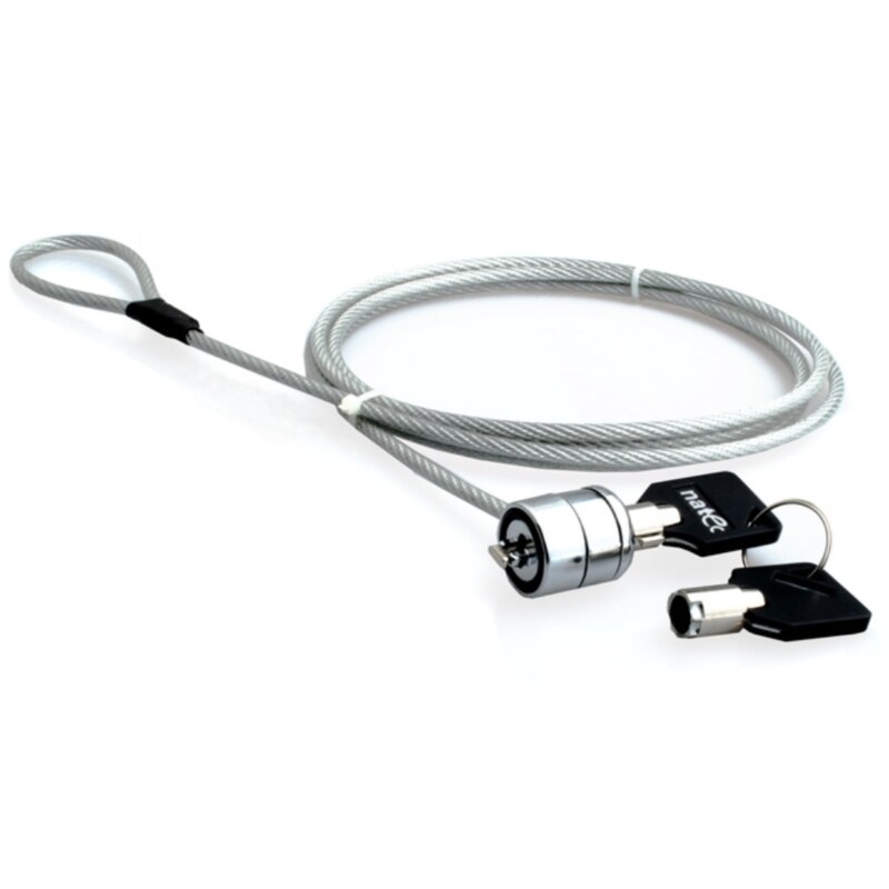 NATEC LOBSTER KEY cable antirrobo Metálico 1,8 m