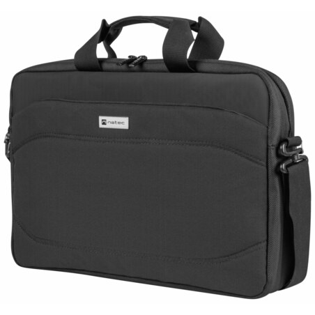 NATEC Nanger 35,8 cm (14.1") Maletín Negro