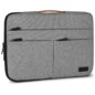 SUBBLIM Funda Air Padding 360 Sleeve 13,3-14" Light Grey
