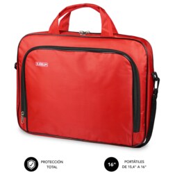 SUBBLIM Maletín Ordenador Oxford Laptop Bag 15,4-16" Red
