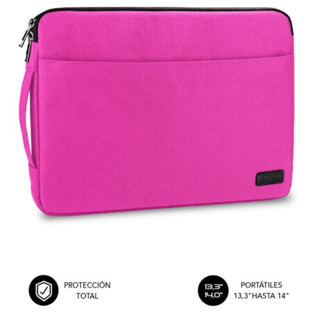 SUBBLIM Funda Ordenador Urban Laptop Sleeve 13,3-14" Pink