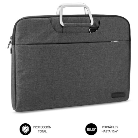 SUBBLIM Funda Ordenador Business Laptop Sleeve 15,6" Grey