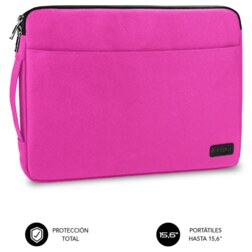 SUBBLIM Funda Ordenador Urban Laptop Sleeve 15,6" Pink