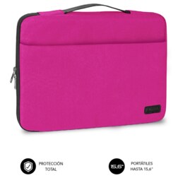 SUBBLIM Funda Ordenador Elegant Laptop Sleeve 15,6" Pink