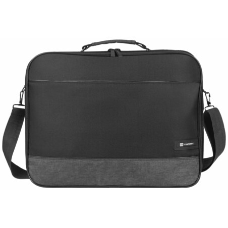 NATEC Impala 2 35,8 cm (14.1") Bandolera Negro, Gris