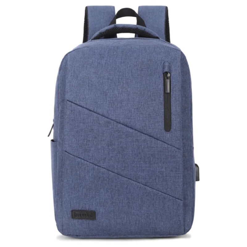 SUBBLIM City Backpack Mochila para portátil 15.6", Poliéster Oxford, Azul