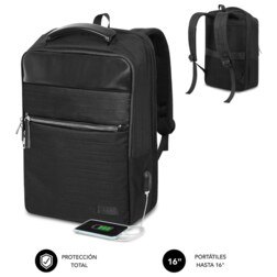 SUBBLIM Mochila de negocios Business V2 AP Backpack 16" Negro