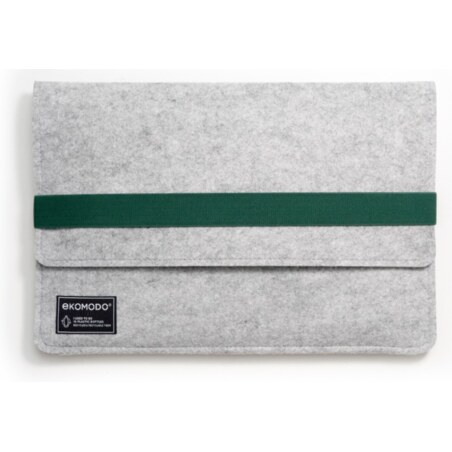 EKOMODO HR-004 maletines para portátil 33 cm (13") Funda Verde, Gris