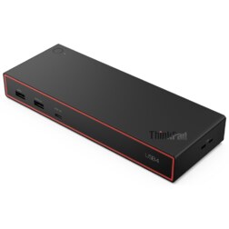 Lenovo ThinkPad USB4 Dock 5000 Alámbrico Thunderbolt 4 Negro