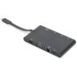 Digitus Estación de conexión universal de viaje, USB Type C™