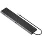 AISENS USB-C Dock 13 en 1, USB-C A 2xHDMI, 1xDisplayPort, 1xRJ45, 3xUSB-A, 2xUSB-C, 1xUSB-C PD, 1xSD, 1xMicro SD, 1xAudio, 1xRan