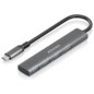 AISENS A109-0943 base para portátil y replicador de puertos Alámbrico USB 3.2 Gen 1 (3.1 Gen 1) Type-C
