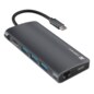 NATEC NMP-2162 base para portátil y replicador de puertos Alámbrico USB 3.2 Gen 1 (3.1 Gen 1) Type-C Gris