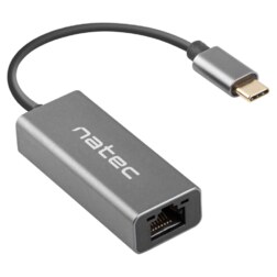 NATEC Cricket USB 3.2 Gen 1 (3.1 Gen 1) Type-C Gris