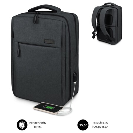 SUBBLIM MOCHILA TRAVELLER AIR PADDING 15.6'' GREY