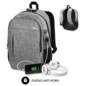 SUBBLIM Mochila para Portátil Urban Lock Backpack 16" Grey
