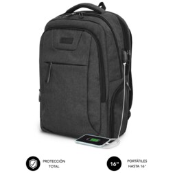 SUBBLIM Mochila ordenador Professional Air Padding Backpack 16"