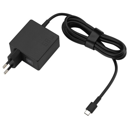 ASUS AC68-00 (AD2190020) adaptador e inversor de corriente Interior 68 W Negro