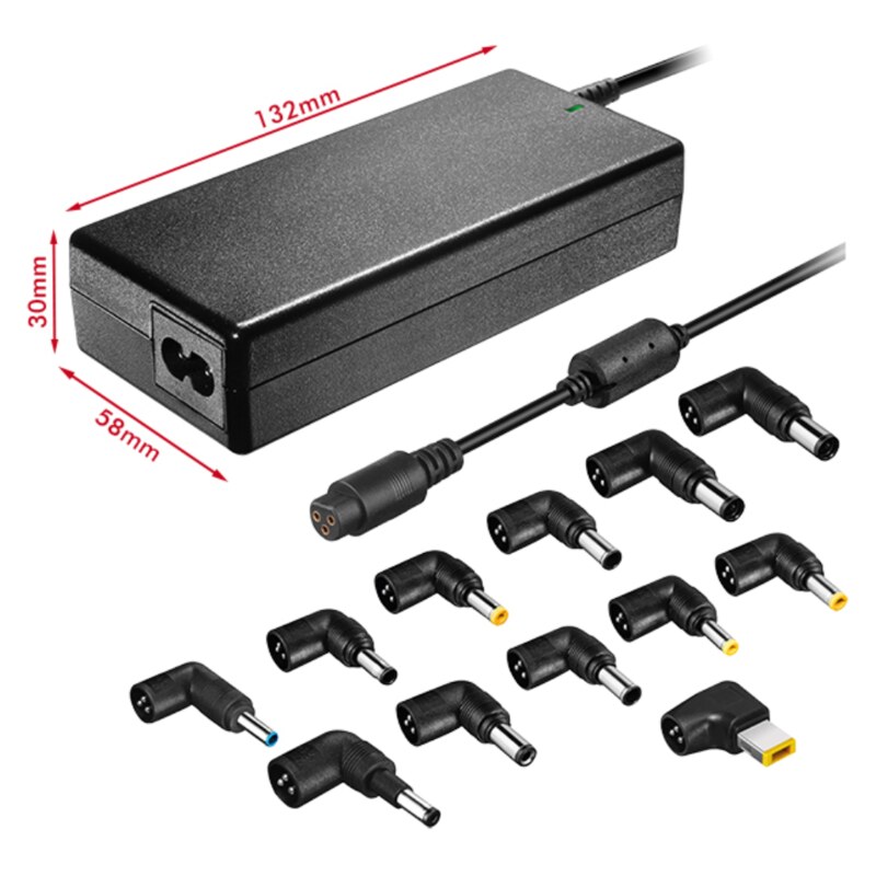 Leotec LENCSHOME06 adaptador e inversor de corriente Interior Negro