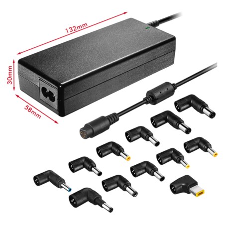 Leotec LENCSHOME06 adaptador e inversor de corriente Interior Negro