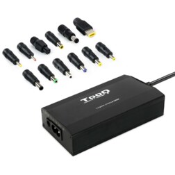 TooQ TQLC-100BS01M adaptador e inversor de corriente Auto/Interior Negro