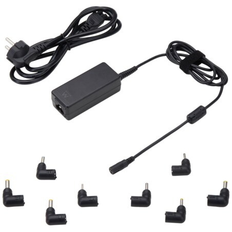 Ewent EW3963 adaptador e inversor de corriente Interior 45 W Negro