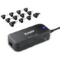 TooQ TQLC-90BS02AT adaptador e inversor de corriente Interior 90 W Negro