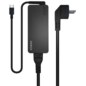AISENS Cargador 65W PD3.0 1XUSB-C 1.8M, Negro