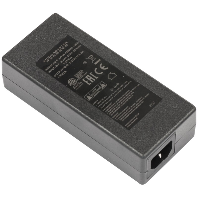 Mikrotik 48V2A96W adaptador e inversor de corriente Interior 96 W Negro