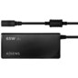 AISENS Cargador 65 W Automatico Universal Multitension Para Portatil Con 9 Conectores + USB-A QC.3.0