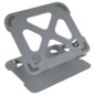 TooQ Soporte Elevador de Aluminio Ajustable Ergonómico para Portátiles, Gris