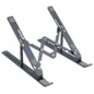 TooQ Soporte Elevador para Portátiles, Tablets, Móviles y Libros, Gris