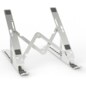 AISENS Soporte de Sobremesa Ajustable para Portatil / Tablet, Plata