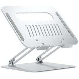 AISENS Soporte de Sobremesa XL 10-17 Ajustable para Portatil / Tablet, Plata