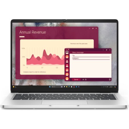 DELL Pro 14 PC14250 Intel Core Ultra 7 255U Portátil 35,6 cm (14") Full HD+ 16 GB DDR5-SDRAM 512 GB SSD Wi-Fi 6E (802.11ax) Wind