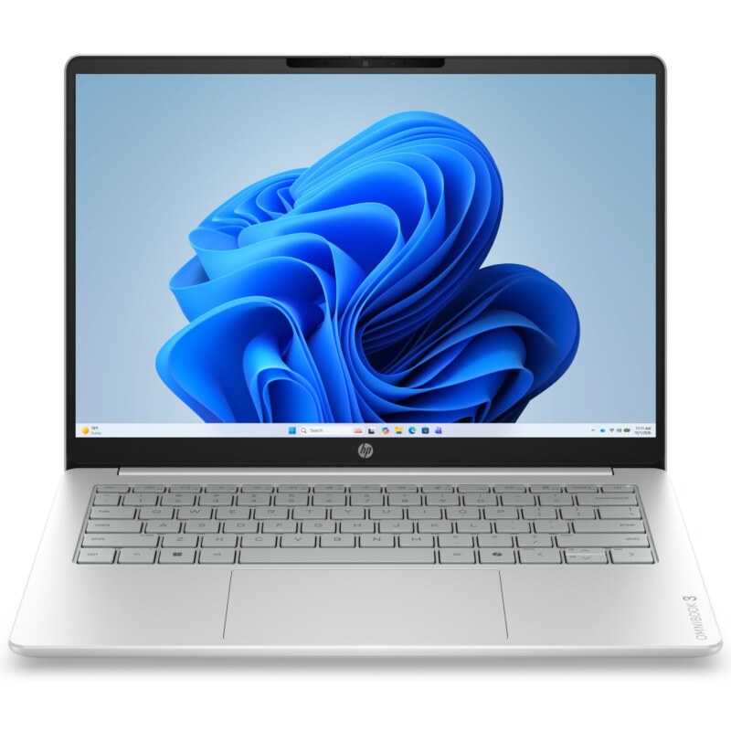 HP OmniBook 3 Laptop AI 14-ht0014nsx Intel Core Ultra 5 225U Portátil 35,6 cm (14") 2K 8 GB DDR5-SDRAM 512 GB SSD Wi-Fi 6 (802.1