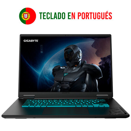 GIGABYTE GAMING A16 3VHK3PT864SD ordenador portatil AMD Ryzen™ 7 260 Portátil 40,6 cm (16") WUXGA 32 GB DDR5-SDRAM 1 TB SSD NVID