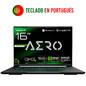 GIGABYTE AERO X16 1VH93PTC94AH ordenador portatil AMD Ryzen AI 7 350 Portátil 40,6 cm (16") WQXGA 16 GB DDR5-SDRAM 1 TB SSD NVID