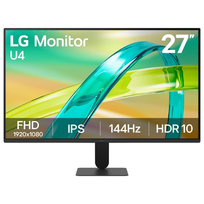 LG 27U411B-B pantalla para PC 68,6 cm (27") 1920 x 1080 Pixeles Full HD LCD Negro